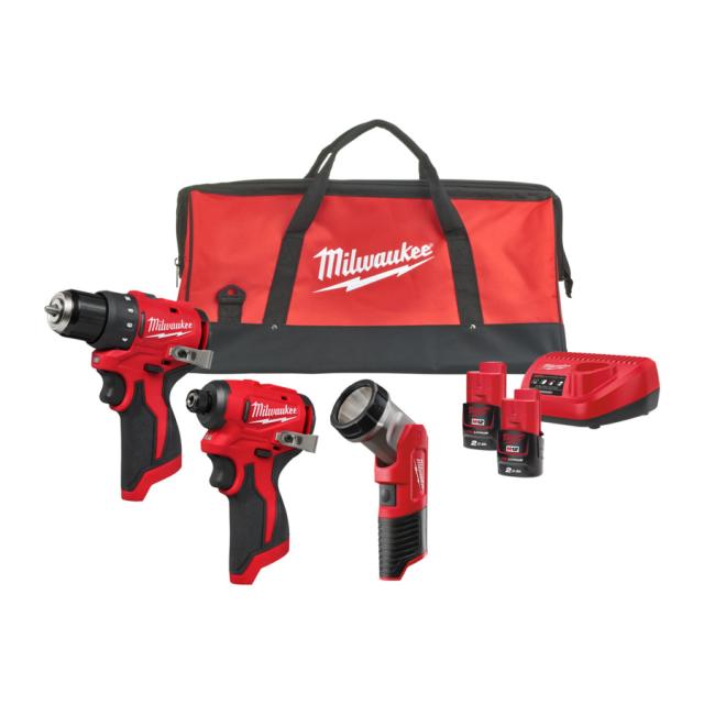 Milwaukee POWERPACK M12 BLPP3A-202B 