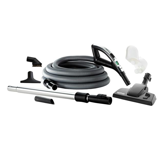 Slangesæt Deluxe 12 meter Ø32 LCD Display og start/stop i håndtag.