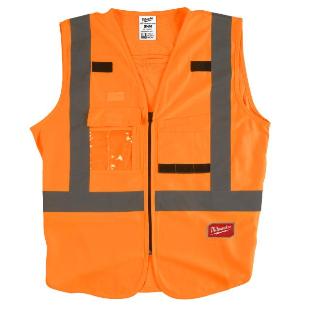 SIKKERHEDSVEST HI-VIS ORA S/M