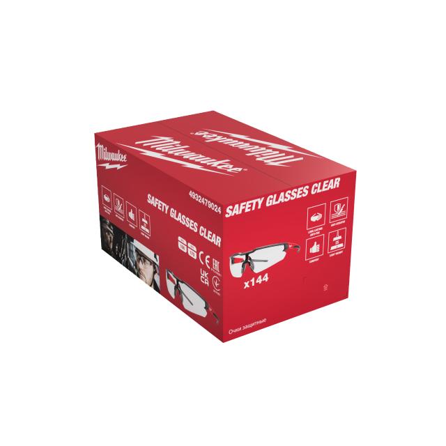 SIKKERHEDSBRILLE ENHANCED KLAR 144P
