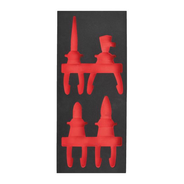 Empty 4pc Insulated Pliers Set Foam Ins