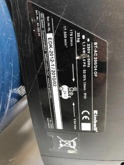 Kilerem PJ307 for kompressor. 